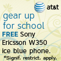 Free New Sony Ericsson W350! CellPhone