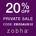 Zobha 20% OFF Coupon Code – 20% OFF Coupon for all Order @ Zobha.com Zobha 20% OFF Coupon Code – 20% OFF Coupon for all Order @ Zobha.com