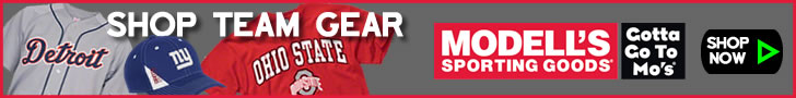 Gotta Go to Mo’s! - THE online store for All Your Footwear Needs! Modells.com – Shop Footwear, Running Gear, Sporting Goods, Licensed PRO apparel. Find hats, t-shirts, and collectibles from your favorite teams!Click Here!