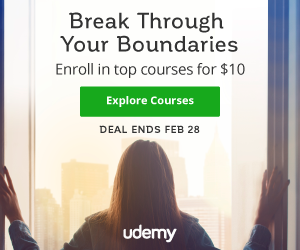 Udemy coupon course for $10